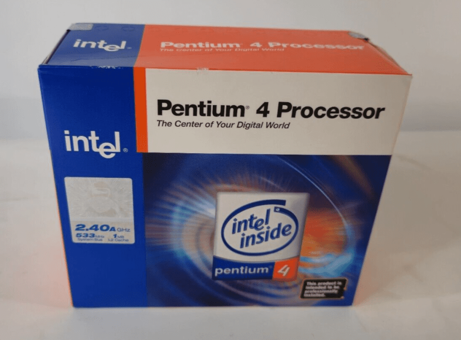image of Intel Pentium 4 24A 1MB L2 Cache 24GHz Socket 478 CPU BX80546PE2400E SL88F NIB 375472834429