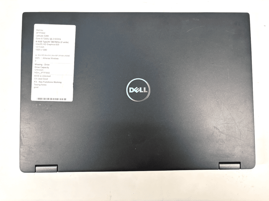 image of Dell Latitude 5289 Touch i5 7200U 8GB No HDDOSBatt Ready to Build Bare Bones 355806437139 5