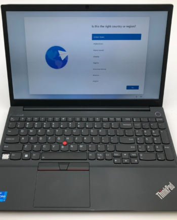 Lenovo ThinkPad E15 Gen 2 i7-1165G7 16GB 512GB SSD 15.6" FHD Windows 11 Pro
