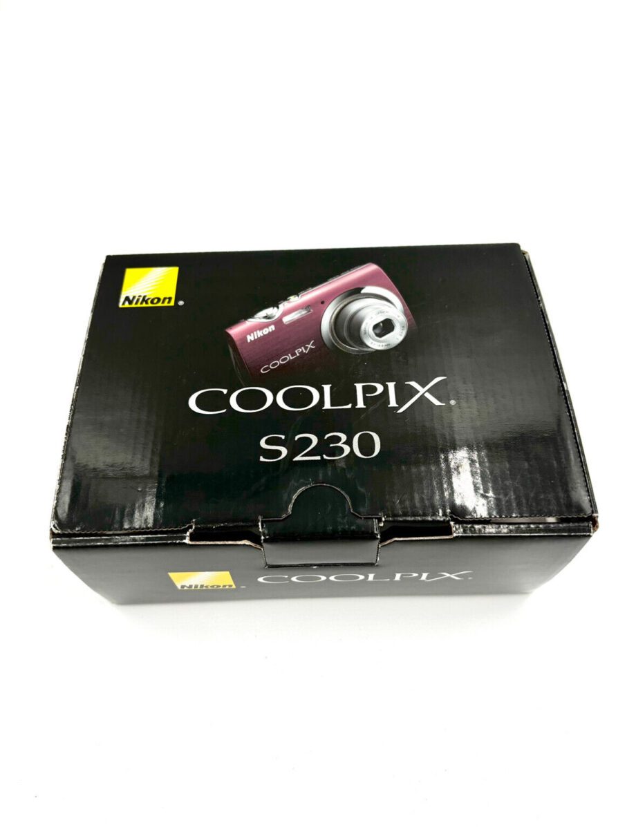 image of Nikon COOLPIX S230 100MP Digital Camera Plum Tested and Working 356011053339 8