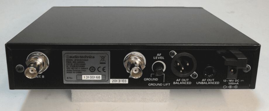 image of Audio Technica AEW R3100b Wireless Reciever 655 680MHz 375364730949 2
