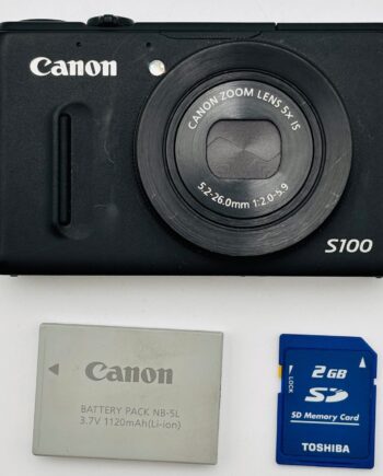 Canon PowerShot S100 12.1MP 3.0" LCD