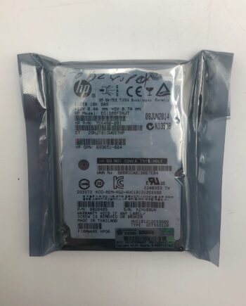 HP EG1200FDNJT 1.2TB 2.5" 12Gb/s 10k RPM SAS Drive Tested