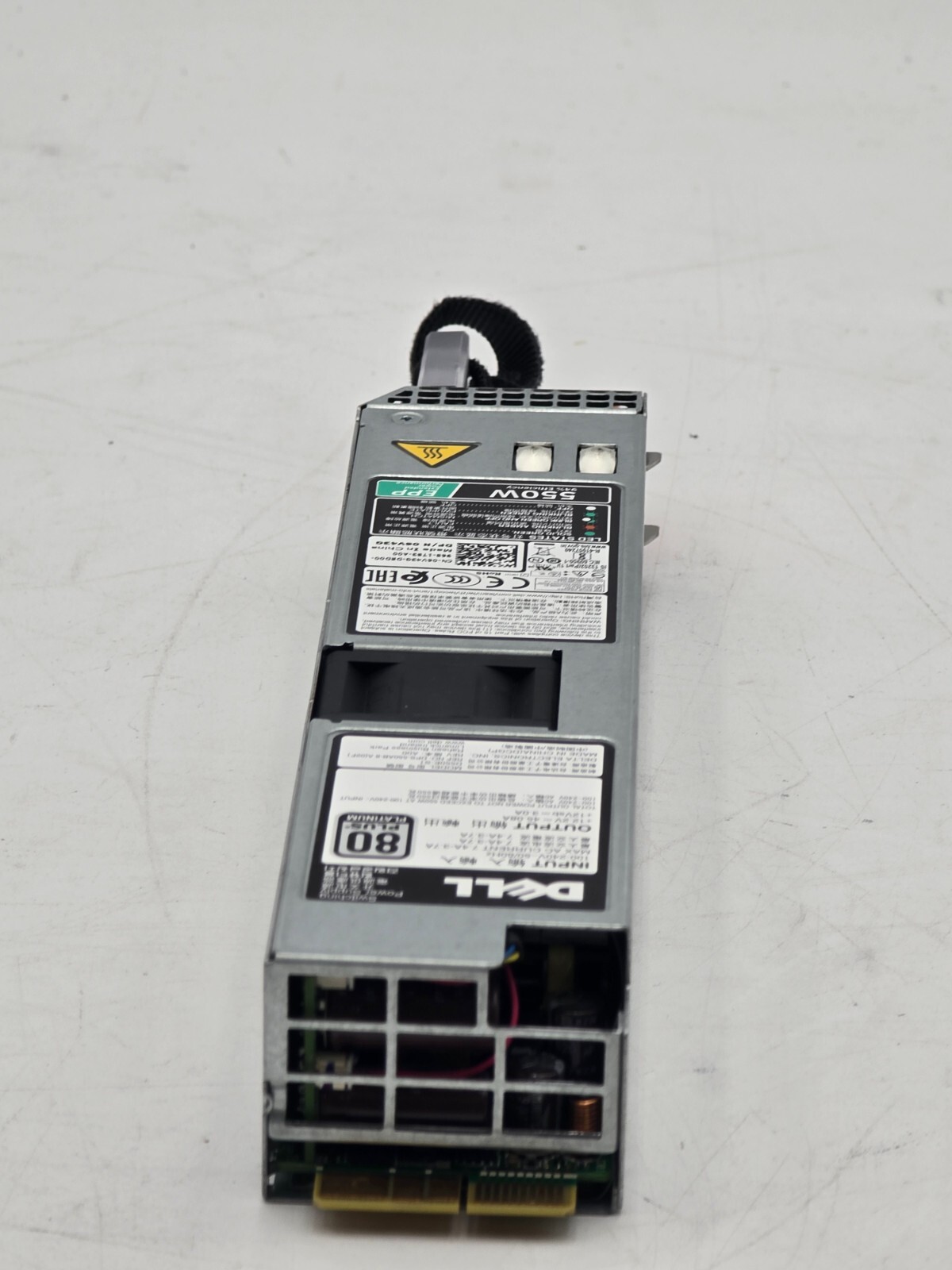 Dell NCNFF / 6V43G / RYMG6 550W Power Supply 80+ Platinum EPP for PowerEdge R430 5 Dell NCNFF / 6V43G / RYMG6 550W Power Supply 80+ Platinum EPP for PowerEdge R430