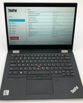 Lenovo ThinkPad X13 Yoga Gen 1 i5-10310U 16GB No SSD/OS 14" Convertible - Bad KB