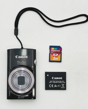 Canon PowerShot ELPH 160 20.0MP Digital Camera – Black