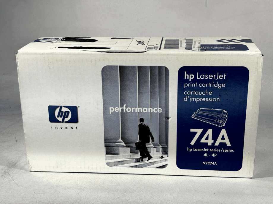 image of HP 74A LaserJet Toner Cartridge OEM BLACK 92274A New 375566526269