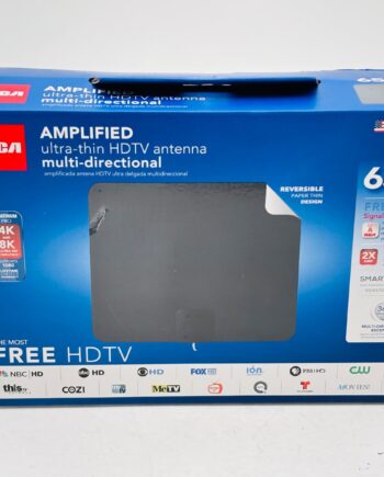 RCA ANT1170E Amplified Indoor Flat HDTV Antenna — NEW