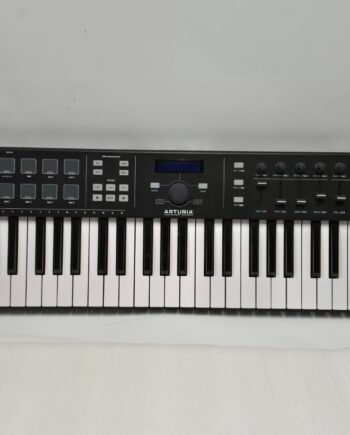 Arturia KeyLab Essential 49 MIDI Controller – Used Tested – Missing Knob
