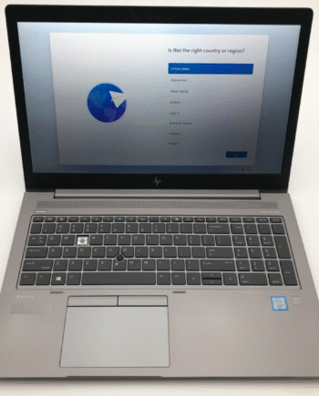 HP ZBook 15u G6 i5-8265U 8GB 256GB SSD 15.5" FHD Win 11 Pro WX 3200