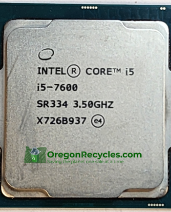 Intel Core i5-7600 3.50Ghz 7th Gen Quad-Core CPU Desktop Processor SR334 Tested