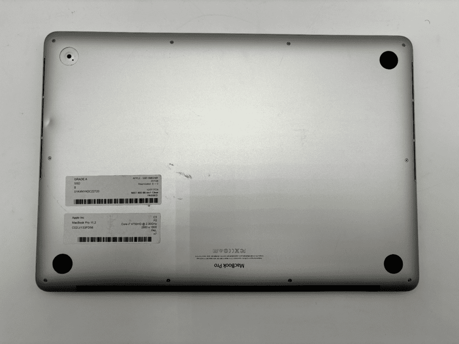 image of MacBook Pro 15 Retina late 2013 i7 4750HQ 8GB 256GB SSD MacOS BigSur No Battery 356125736279 5