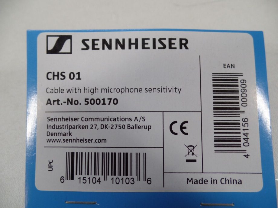 image of Sennheiser CHS 01 500170 RJ 9 to ED Adapter New 354440480579 2