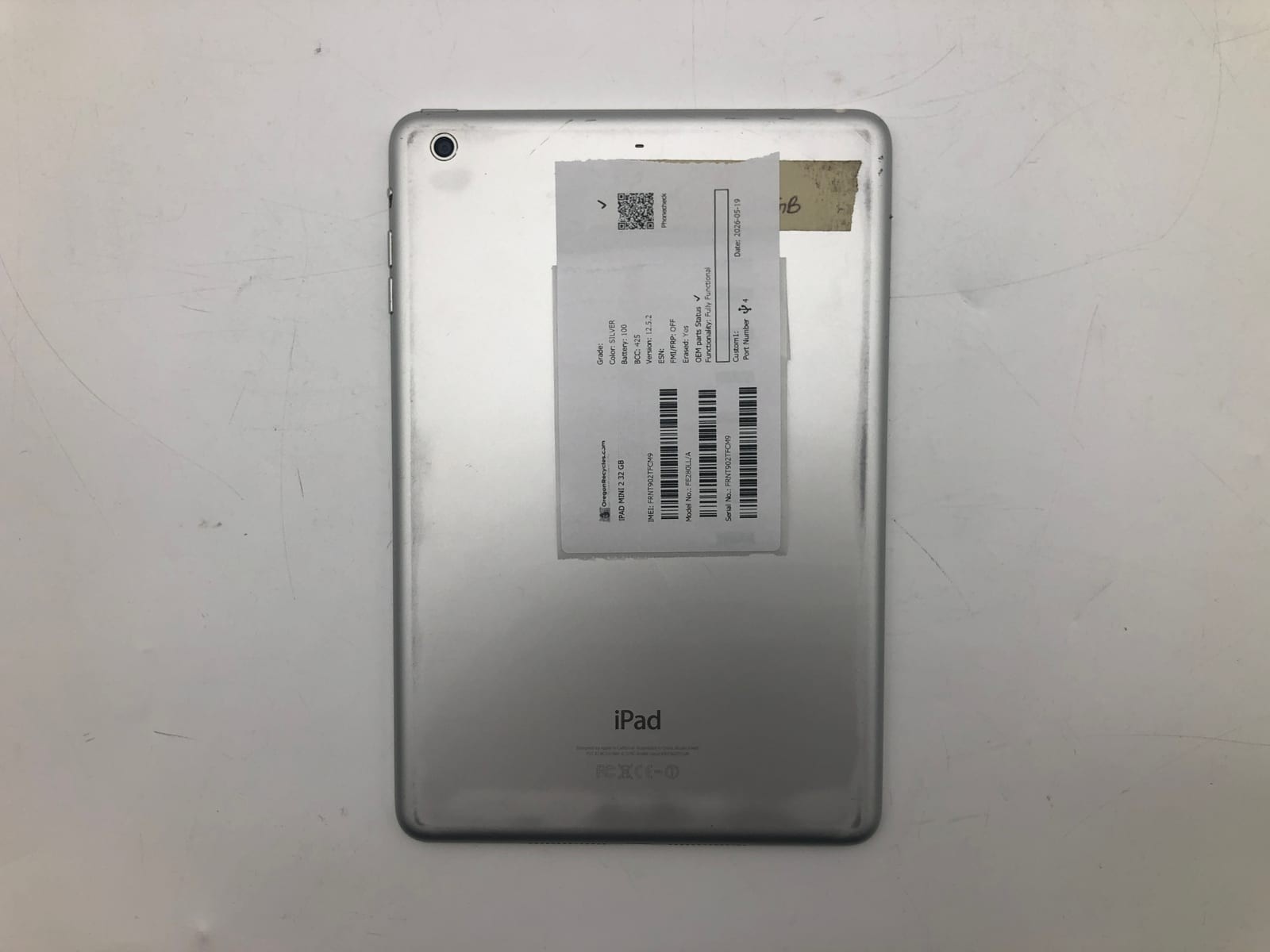 Apple iPad mini 2 32GB Silver Unlocked FE280LL/A iOS Smartphone Tested 85% Batte 6 Apple iPad mini 2 32GB Silver Unlocked FE280LL/A iOS Smartphone Tested 85% Batte