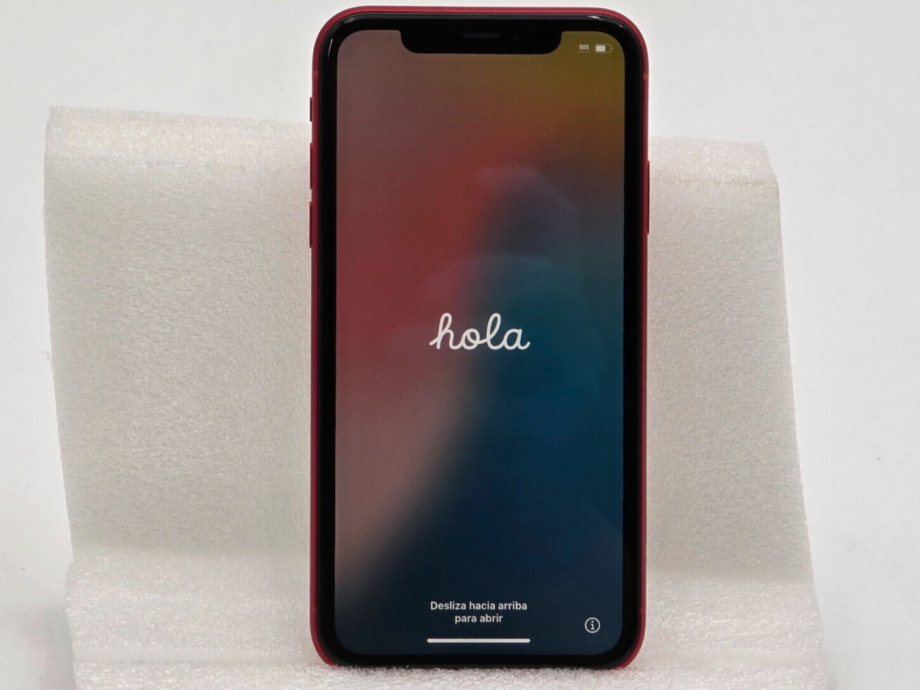 image of Apple iPhone XR 64GB ATT A1984 CDMA GSM Smartphone Red Good 375770610389