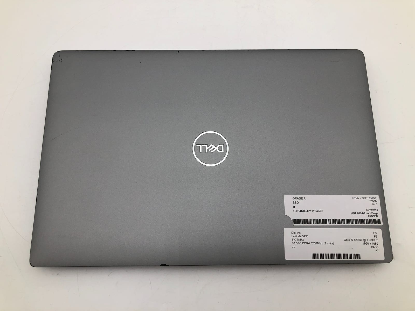 Dell | Latitude 5430 | i5-1235U | 16GB | 256GB NVMe | Win 11 Pro | 79% Battery 5 Dell | Latitude 5430 | i5-1235U | 16GB | 256GB NVMe | Win 11 Pro | 79% Battery