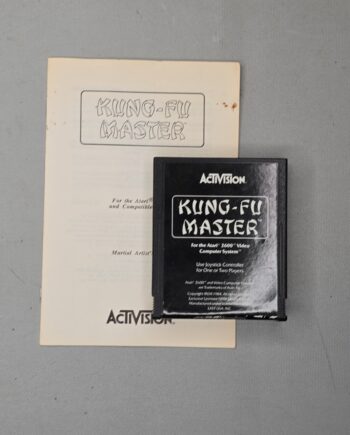 Kung-Fu Master Game Cartridge (Atari 2600 Activision, 1983) Authentic