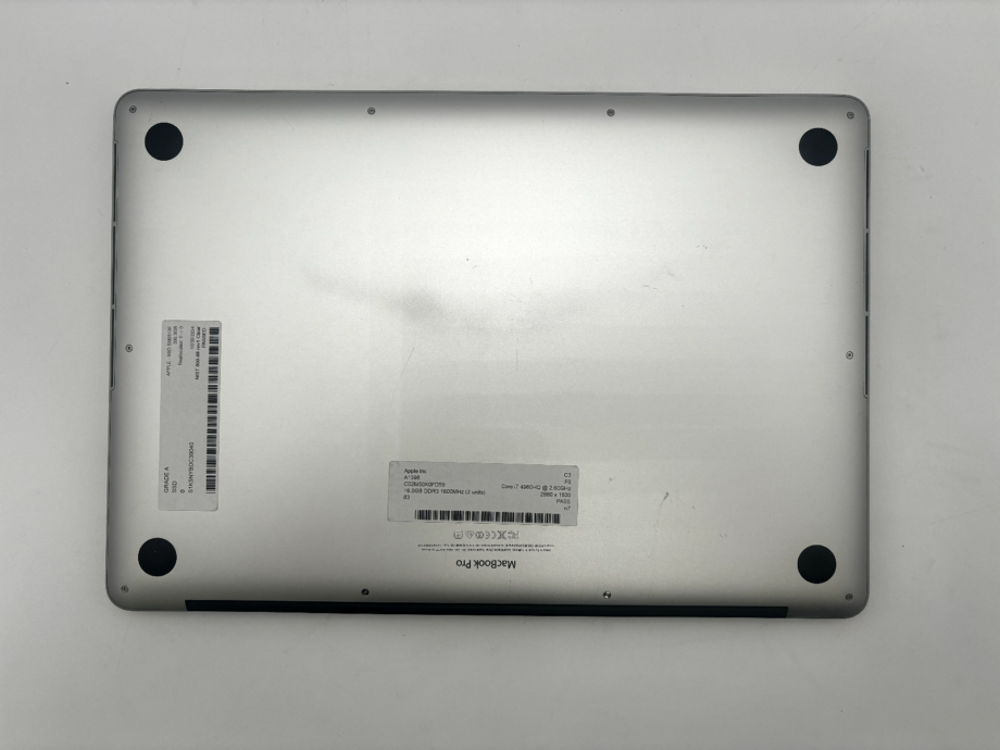 image of MacBook Pro 15 late 2013 i7 4960HQ 16GB 512GB SSD macOS Catalina No battery 356249410089 6