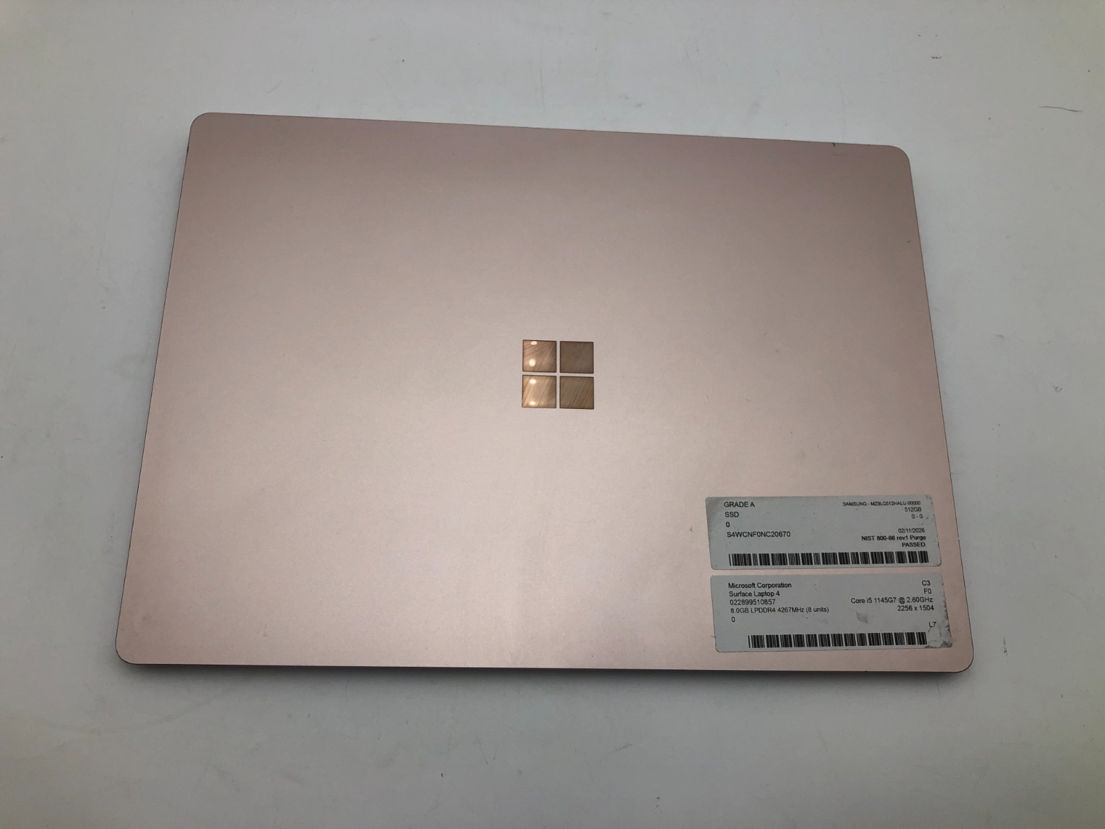Microsoft Surface Laptop 4 i5-1145G7 8GB 512GB NVMe 13.5" Sandstone Win 11 Pro 5 Microsoft Surface Laptop 4 i5-1145G7 8GB 512GB NVMe 13.5" Sandstone Win 11 Pro