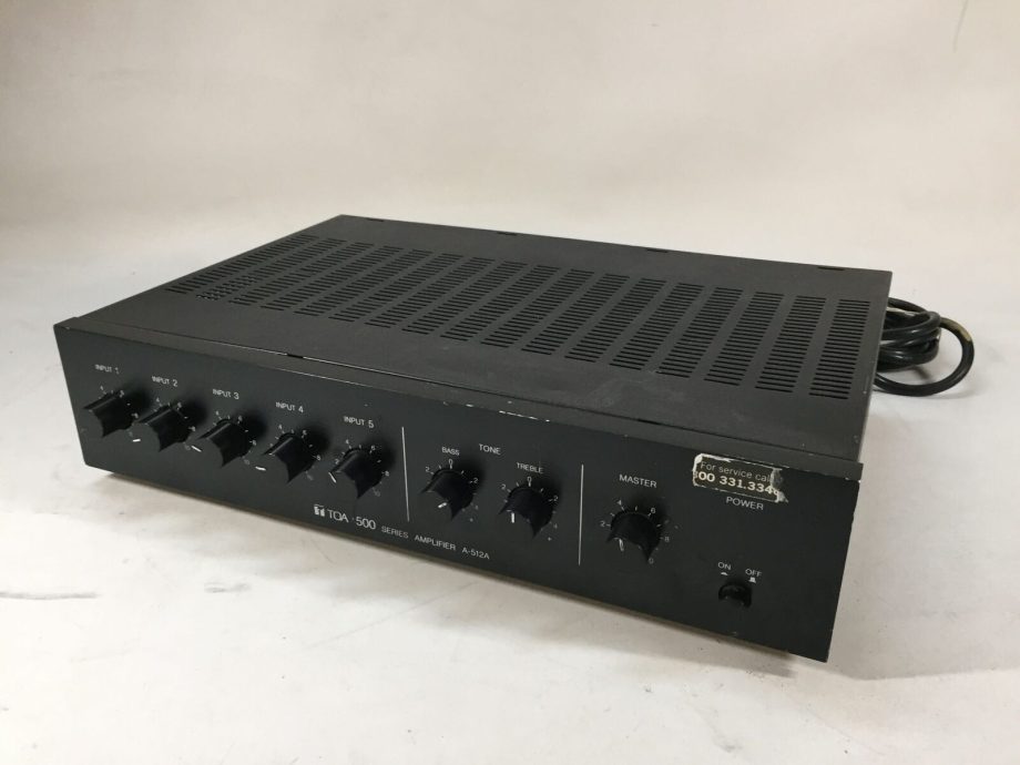 image of TOA Power Amplifier Model A 512A 355047868189