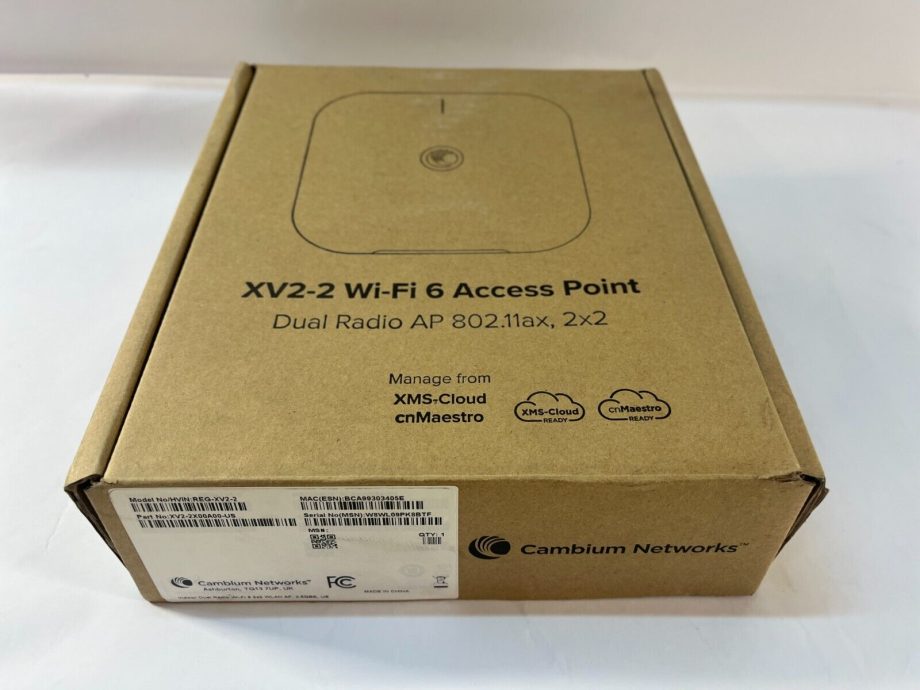image of Cambium Networks XV2 2 2500 Mbps Wireless Access Point XV22X00A00US 375435785099