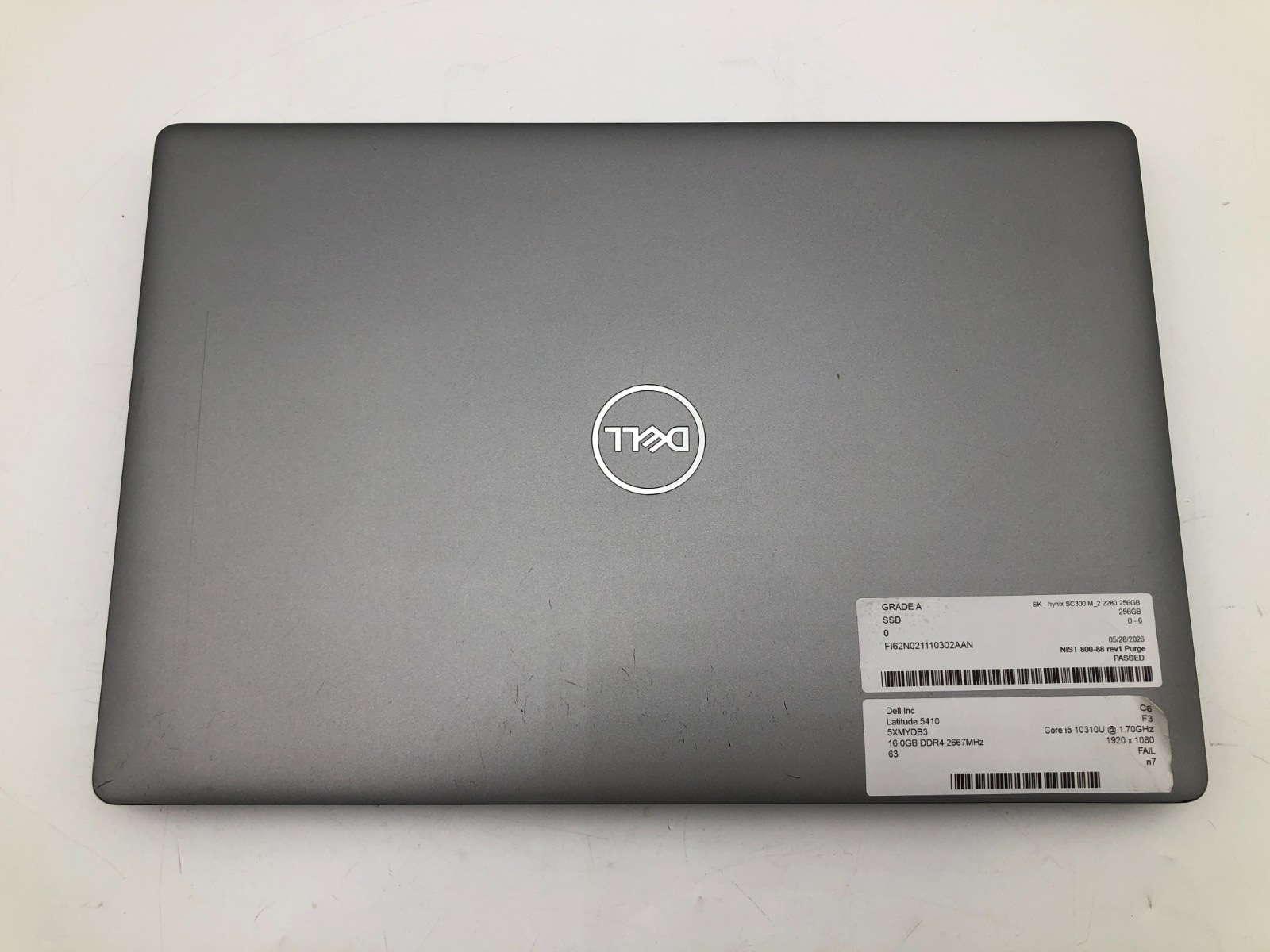 Dell Latitude 5410 Intel Core i5-10310U 16GB RAM 256GB SSD Win 11 Pro No Battery 5 Dell Latitude 5410 Intel Core i5-10310U 16GB RAM 256GB SSD Win 11 Pro No Battery