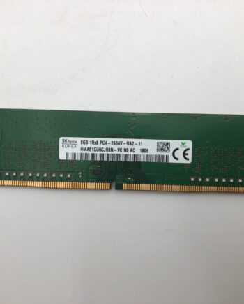 SK hynix 8GB DDR4-2666 PC4-2666V 1Rx8 UDIMM Desktop Memory HMA81GU6CJR8N-VK