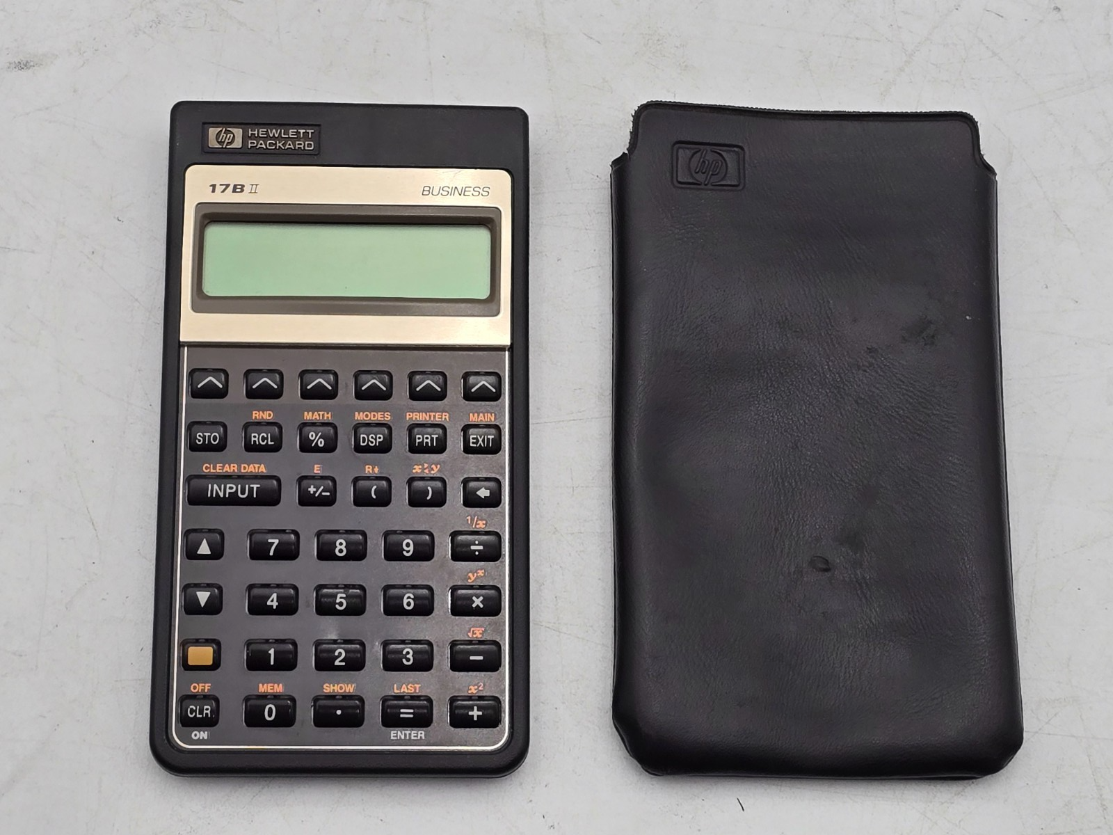 Vintage 1987 HP 17B II Gold Financial Calculator – Tested, Includes Case 4 Vintage 1987 HP 17B II Gold Financial Calculator – Tested, Includes Case