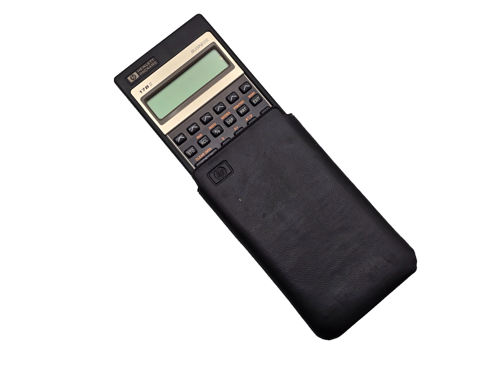 Vintage 1987 HP 17B II Gold Financial Calculator – Tested, Includes Case 7 Vintage 1987 HP 17B II Gold Financial Calculator – Tested, Includes Case